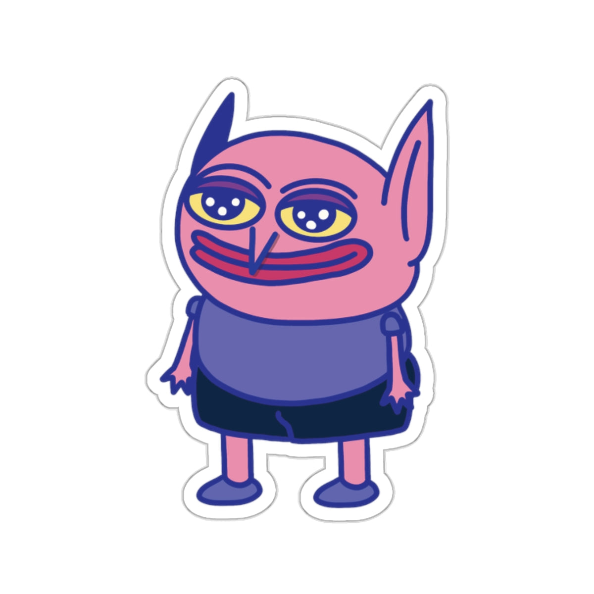 Just standin around sticker