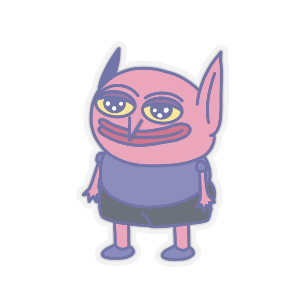 Just standin around sticker