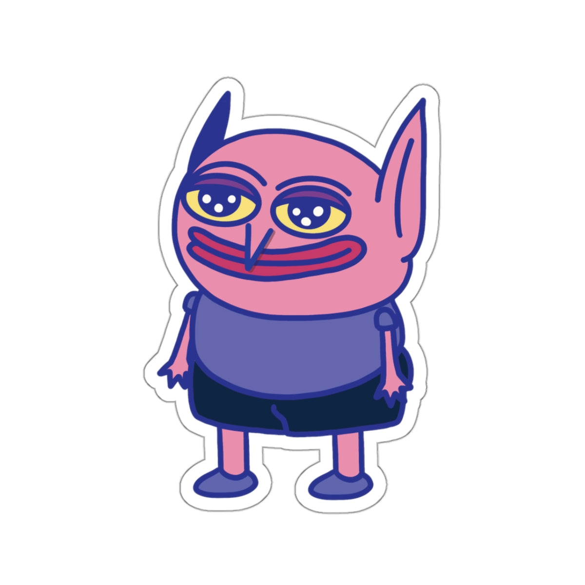 Just standin around sticker