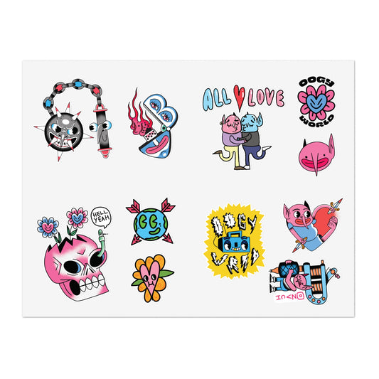 SPRING 2026 STICKER SHEET